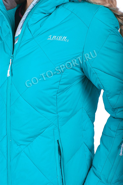 Женская горнолыжная Куртка High Experience Голубой, 6980123