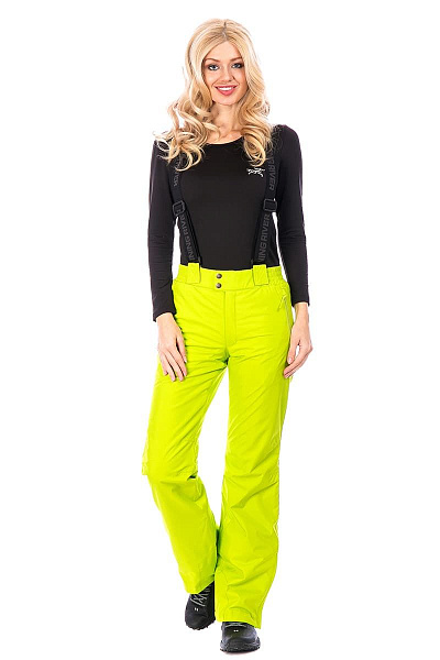 Женские горнолыжные Штаны Running River Салатовый, 827824