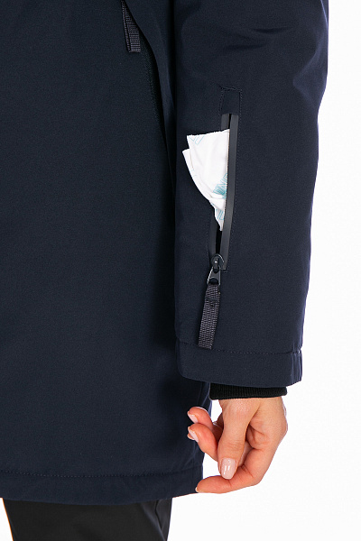 Женская зимняя Парка Running River Темно-синий, 827884