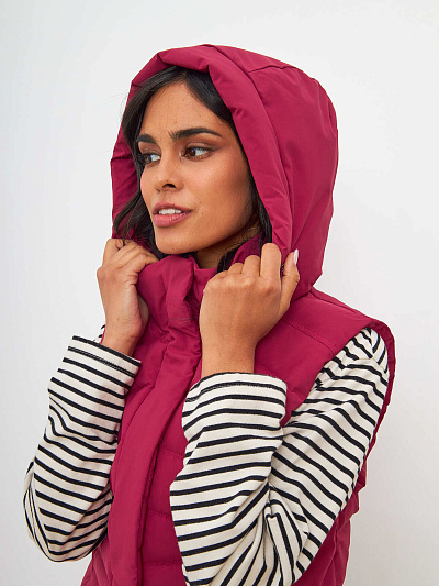 Жилет Tisentele Бордовый, 847670