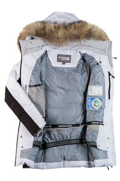 Женский зимний Пуховик Running River Белый, 827877