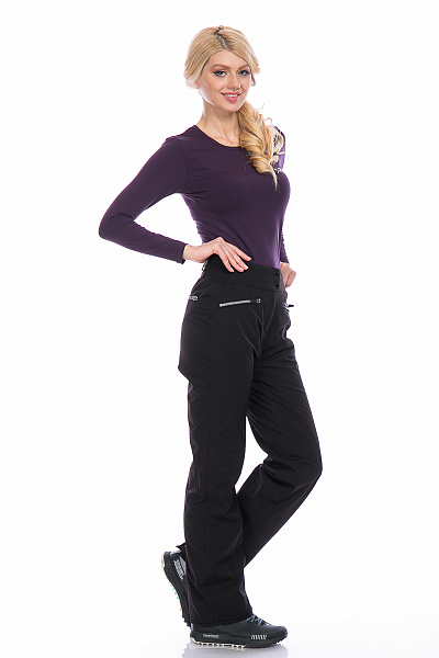 Женские зимние Штаны WHS Черный, 8783252