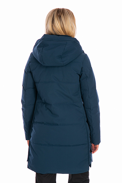 Женский зимний Пуховик WHS Серо-синий, 8783322