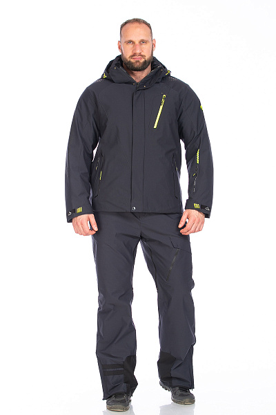 Куртка мужская WHS Темно-серый, 8783399