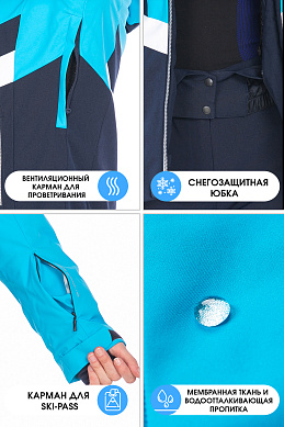 Куртка High Experience Голубой, 6980407