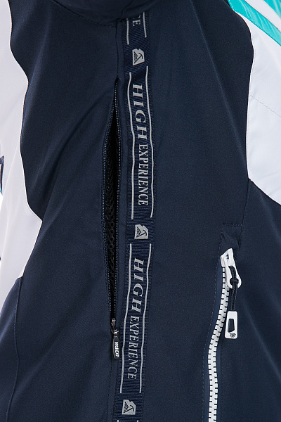 Женская горнолыжная Куртка High Experience Бирюзовый, 6980314