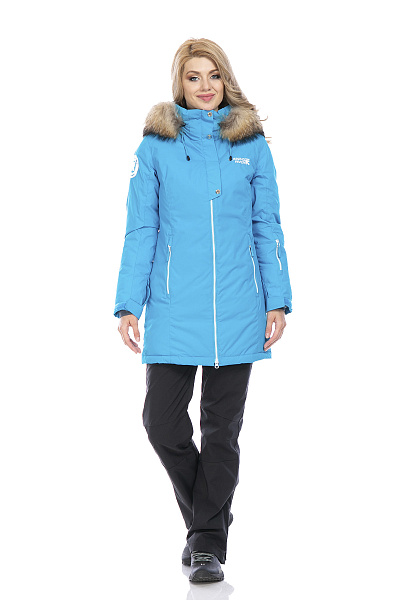 Женская зимняя Парка Running River Голубой, 8278109
