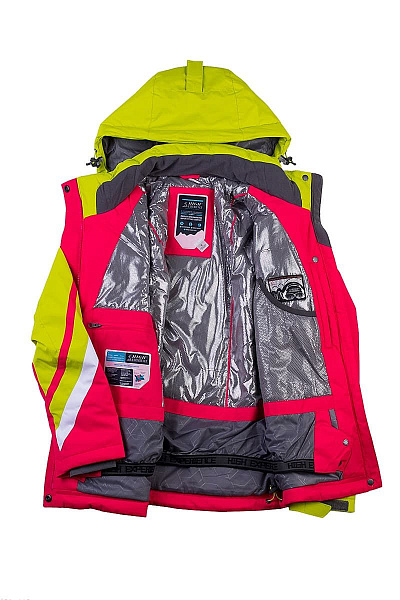 Женский горнолыжный Костюм High Experience Малиновый, 6980174K1