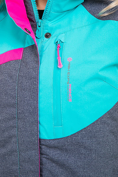 Женский горнолыжный Костюм High Experience Голубой, 6980194K1