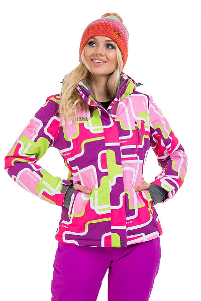 Женский горнолыжный Костюм High Experience Фиолетовый, 6980143K2