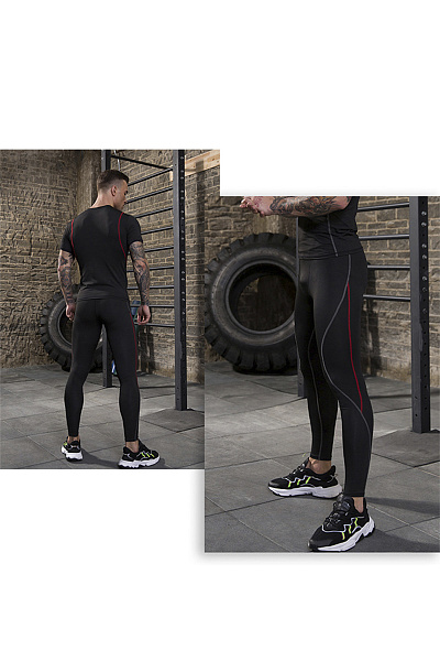 Тайтсы Forcelab Красный, 7066142