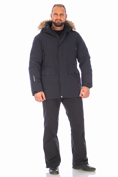 Мужской зимний Костюм Lafor Темно-серый, 767066K1