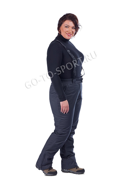 Женские горнолыжные Штаны WHS Серый, 878362