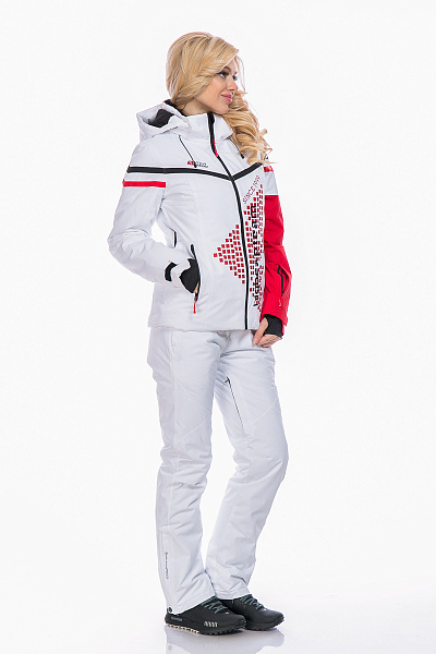 Женский горнолыжный Костюм High Experience Белый, 6980317K2