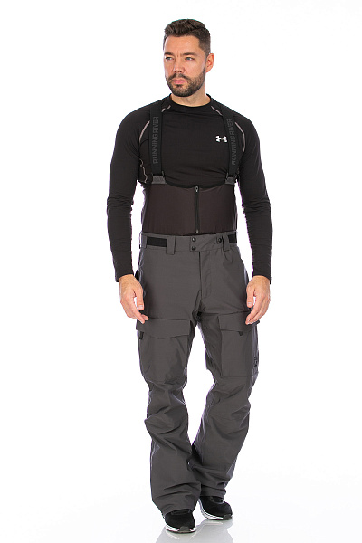 Мужские горнолыжные Штаны Running River Серый, 8278133