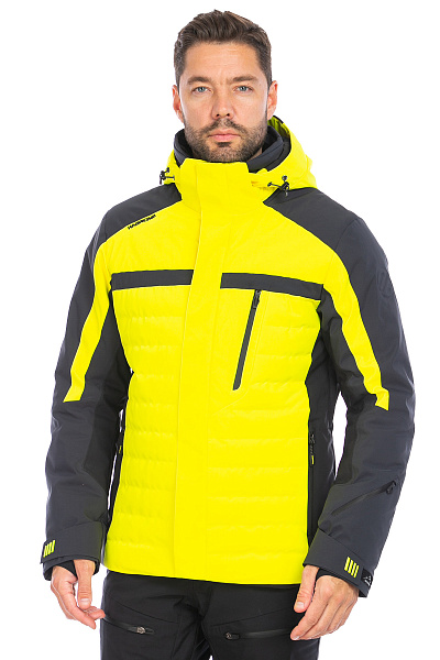 Мужская горнолыжная Куртка WHS Желтый, 8783363