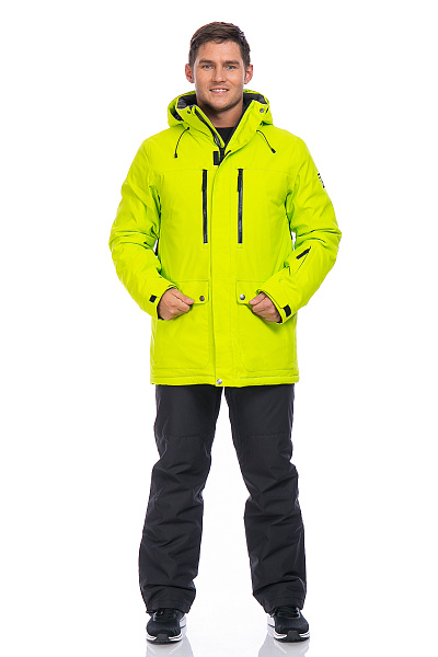 Мужская горнолыжная Куртка Running River Салатовый, 827878