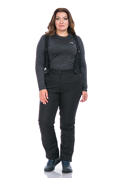 Женские горнолыжные Штаны High Experience Черный, 6980328