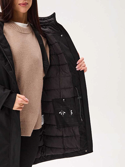 Парка Lafor Черный, 7670206