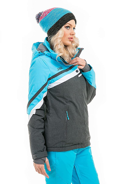 Женская горнолыжная Куртка High Experience Синий, 6980174