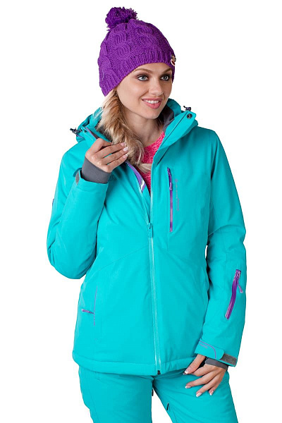 Женская горнолыжная Куртка High Experience Голубой, 6980155