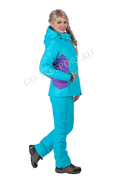 Женский горнолыжный Костюм High Experience Голубой, 6980119K1