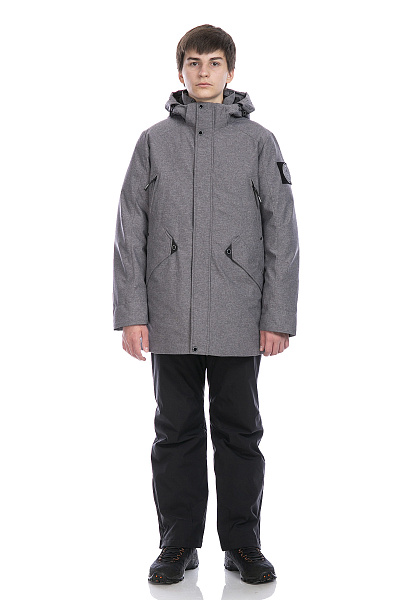 Детская зимняя Парка WHS Серый, 8783283