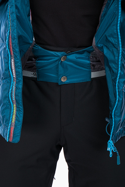 Мужской горнолыжный Пуховик Running River Темно-синий, 827869