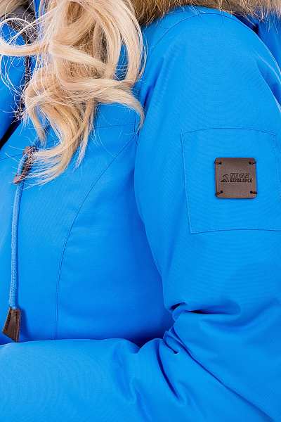 Женская зимняя Парка High Experience Голубой, 6980261