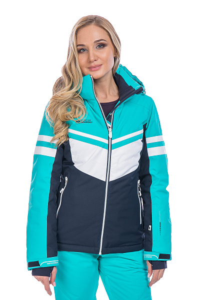 Женский горнолыжный Костюм High Experience Бирюзовый, 6980398K2