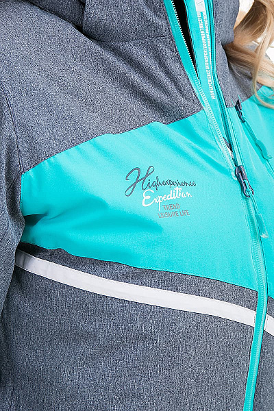 Женская горнолыжная Куртка High Experience Голубой, 6980207