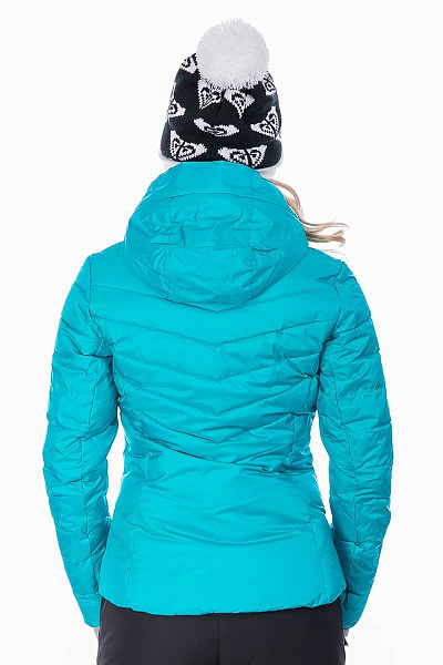 Женский горнолыжный Пуховик Running River Голубой, 827826