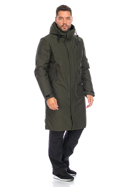 Мужская зимняя Парка WHS Хаки, 8783337