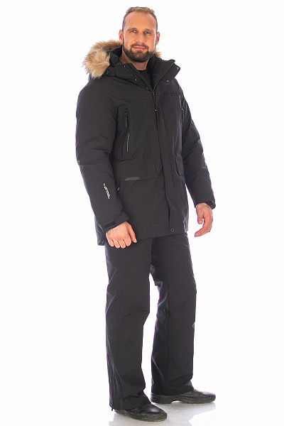 Мужской зимний Костюм Lafor Черный, 767066K1