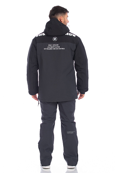 Анорак мужской WHS Темно-серый, 8783404