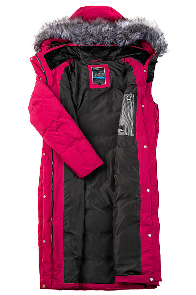 Пуховик WHS Малиновый, 8783400