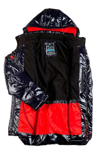 Детский зимний Пуховик WHS Темно-синий, 8783297