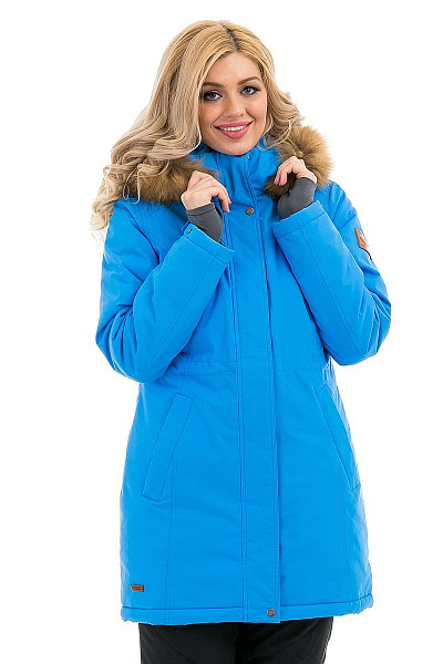 Женская зимняя Парка High Experience Голубой, 6980221