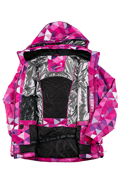 Женская горнолыжная Куртка WHS Малиновый, 8783203
