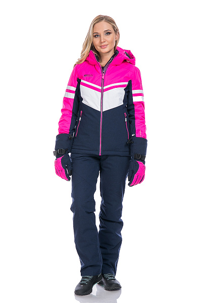 Женский горнолыжный Костюм High Experience Малиновый, 6980314K1