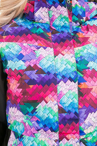 Женская горнолыжная Куртка WHS Черный, 878380