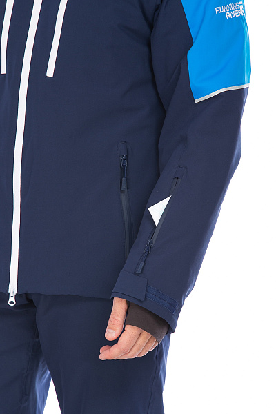 Мужская горнолыжная Куртка Running River Голубой, 8278137