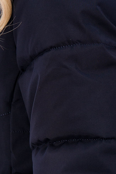 Женский зимний Пуховик WHS Темно-синий, 8783151