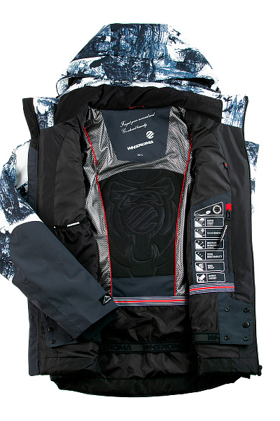 Мужская горнолыжная Куртка WHS Темно-серый, 8783331