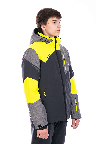 Детская горнолыжная Куртка WHS Темно-серый, 8783282