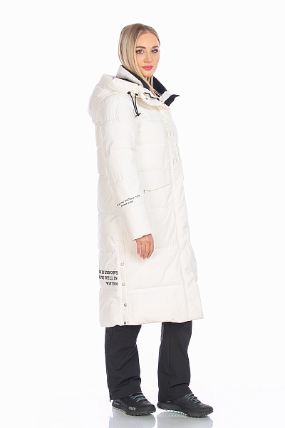 Пуховик WHS Белый, 8783396