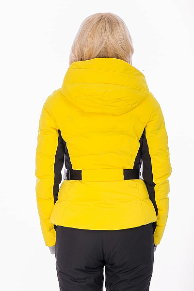 Женский горнолыжный Пуховик Running River Желтый, 827825