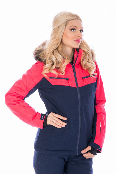 Женская горнолыжная Куртка High Experience Коралловый, 6980289