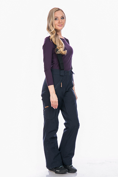 Женские горнолыжные Штаны High Experience Темно-синий, 6980369
