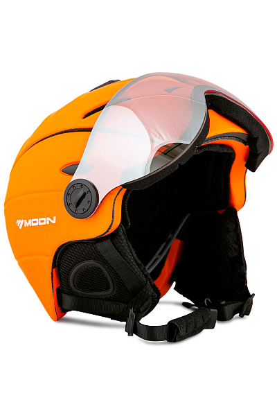Горнолыжный шлем Moon Оранжевый, 77791